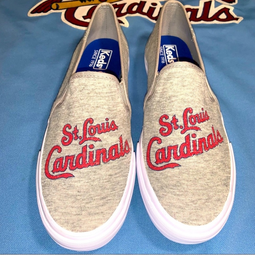 Keds St. Louis Cardinals Slip-On Sneakers Size 9